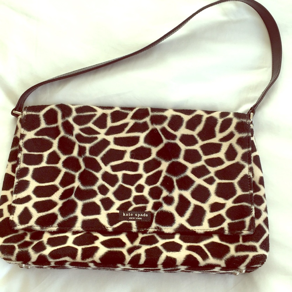 Vintage Kate Spade Giraffe Print Purse ♠️